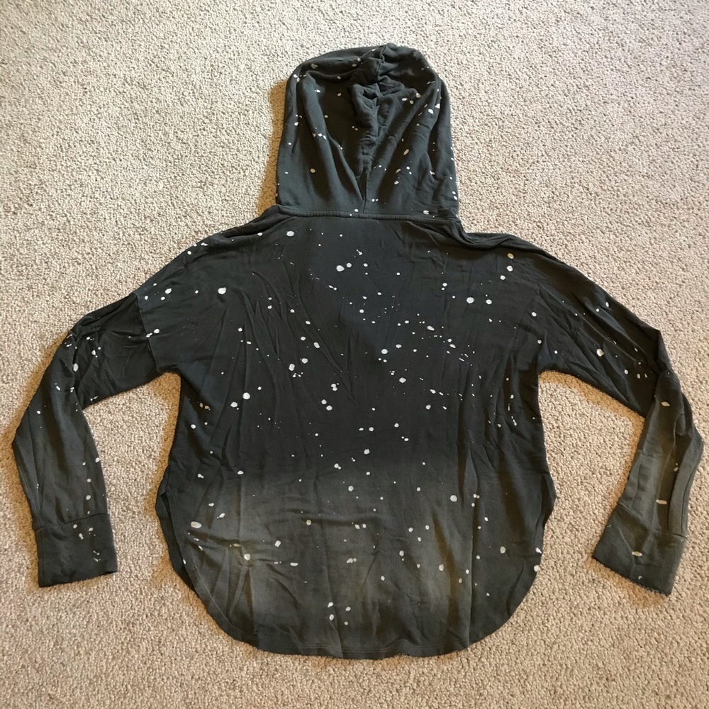 Betsey Johnson Performance Brown Ombré Hoodie, GUC, M - Picture 12 of 14
